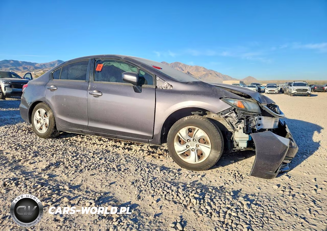 2015 Honda Civic Lx VIN:19XFB2F5XFE704998 - 4