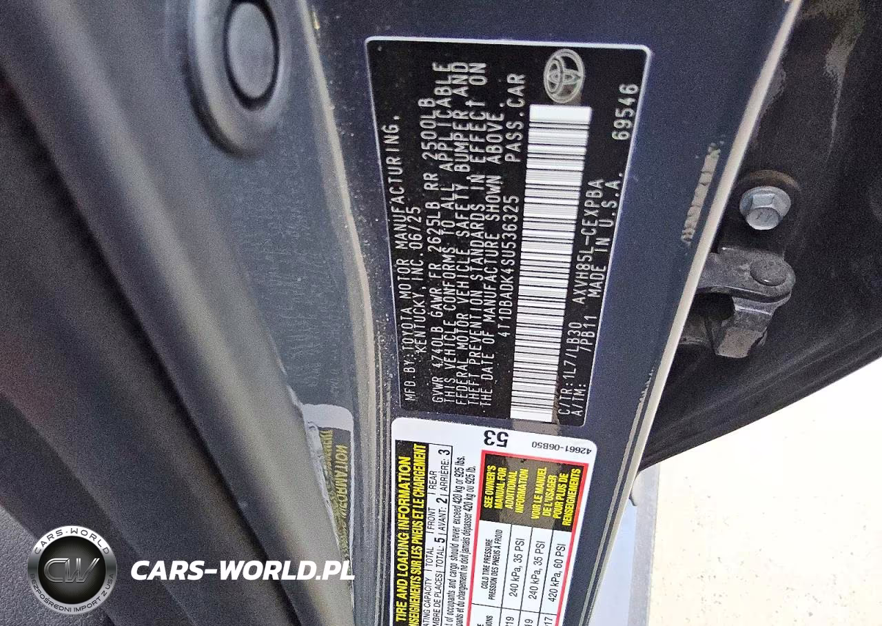2025 Toyota Camry Xse VIN:4T1DBADK4SU536325 - 12