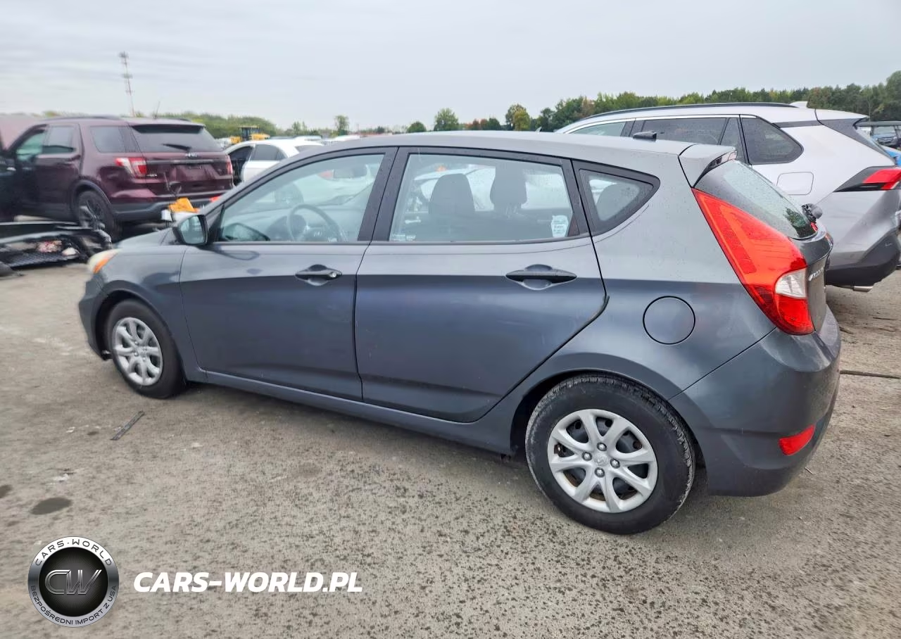 2012 Hyundai Accent Gs VIN:KMHCT5AE9CU047323 - 2