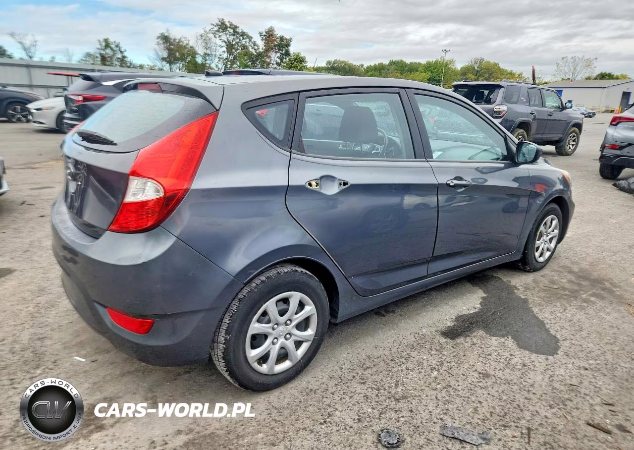 2012 Hyundai Accent Gs VIN:KMHCT5AE9CU047323 - 3