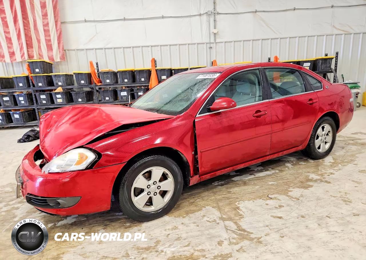2008 Chevrolet Impala Lt VIN:2G1WT58N089141854 - 1