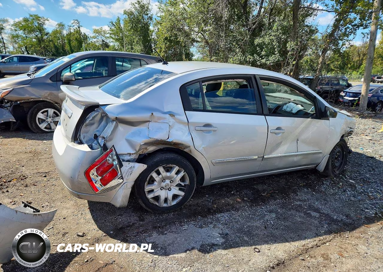 2012 Nissan Sentra 2.0 VIN:3N1AB6AP8CL662576 - 3