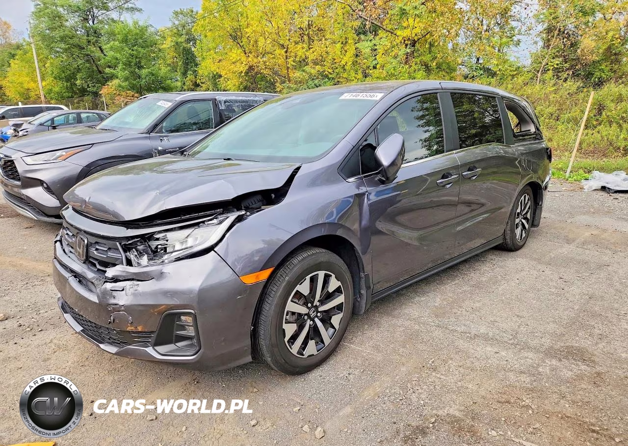 2026 Honda Odyssey Exl VIN:5FNRL6H63TB015530 - 1