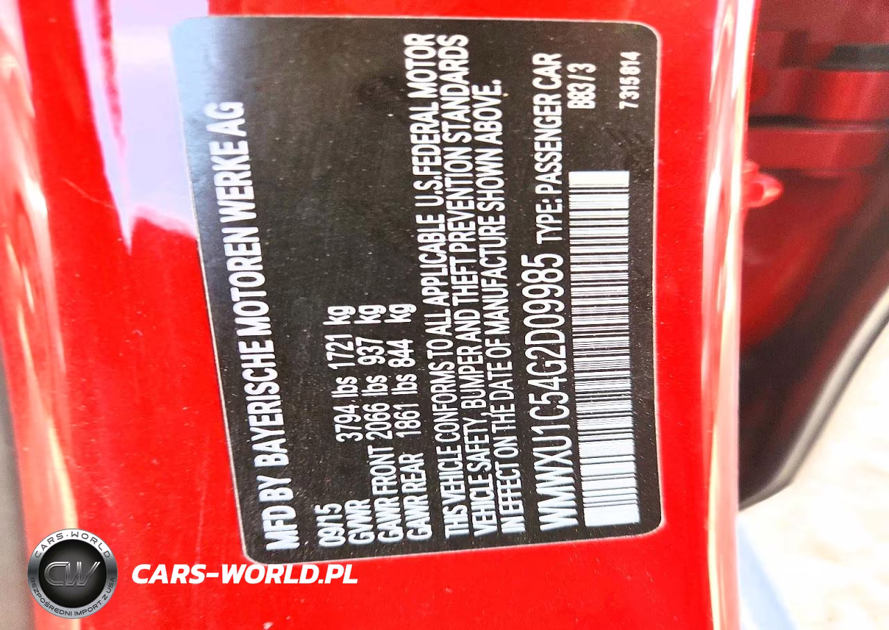 2016 Mini Cooper VIN:WMWXU1C54G2D09985 - 12