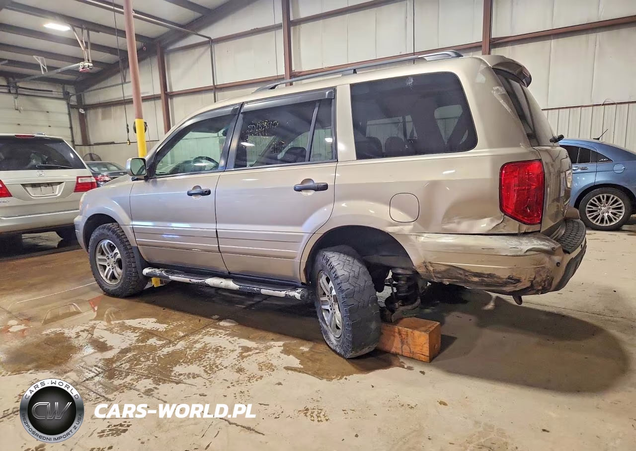 2005 Honda Pilot Exl VIN:5FNYF18525B044615 - 2