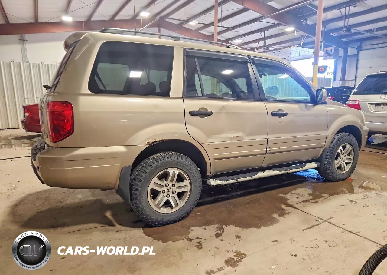 2005 Honda Pilot Exl VIN:5FNYF18525B044615 - 3