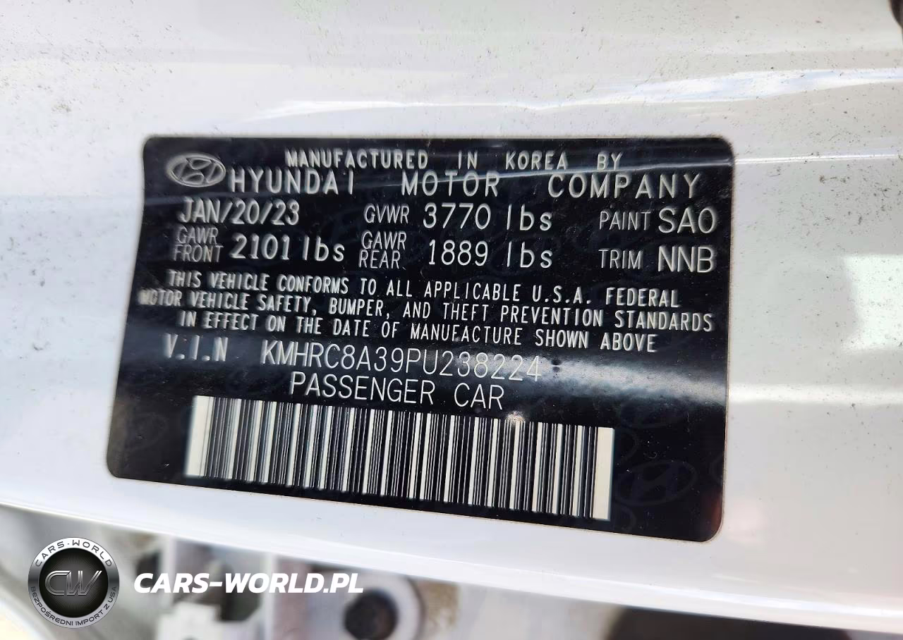 2023 Hyundai Venue Limited VIN:KMHRC8A39PU238224 - 13
