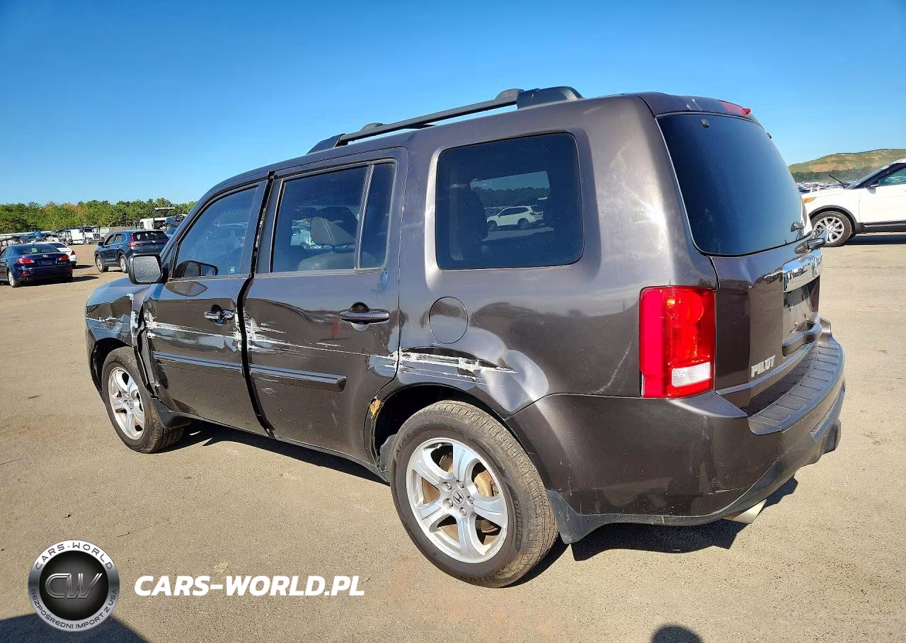2014 Honda Pilot Exl VIN:5FNYF4H51EB032926 - 2