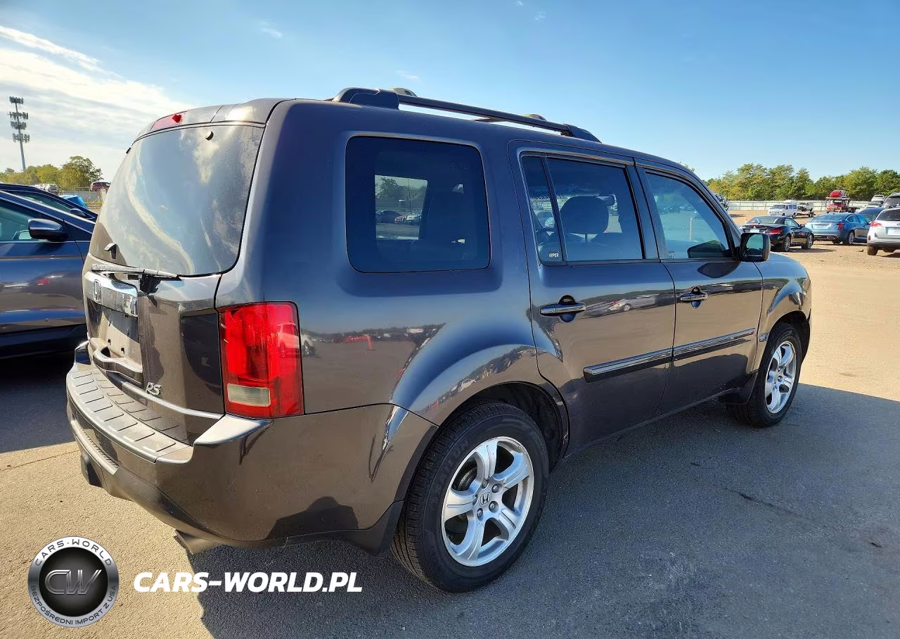 2014 Honda Pilot Exl VIN:5FNYF4H51EB032926 - 3