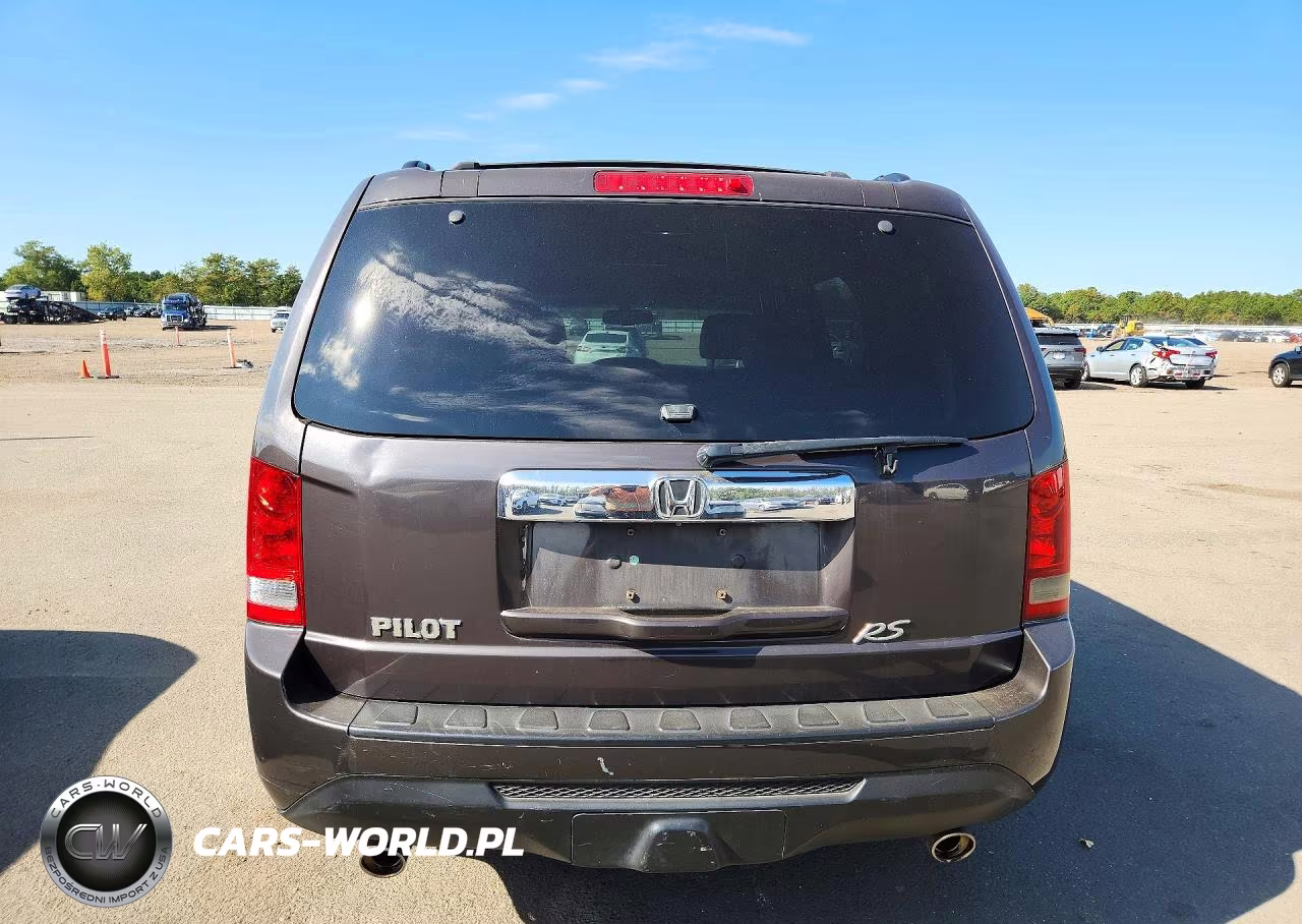 2014 Honda Pilot Exl VIN:5FNYF4H51EB032926 - 6