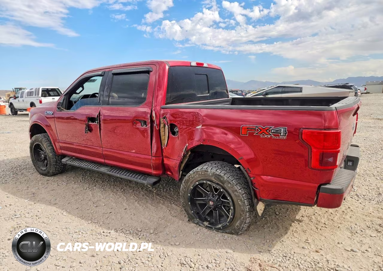 2018 Ford F150 Supercrew VIN:1FTEW1EGXJKC75123 - 2