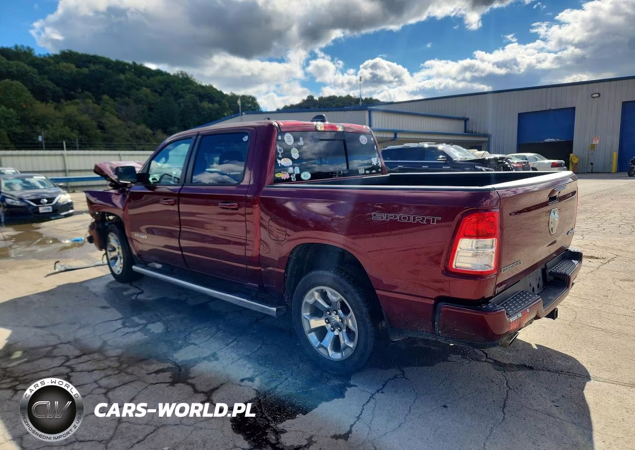2021 Ram 1500 Big Horn-Lone Star VIN:1C6SRFFT0MN813941 - 2