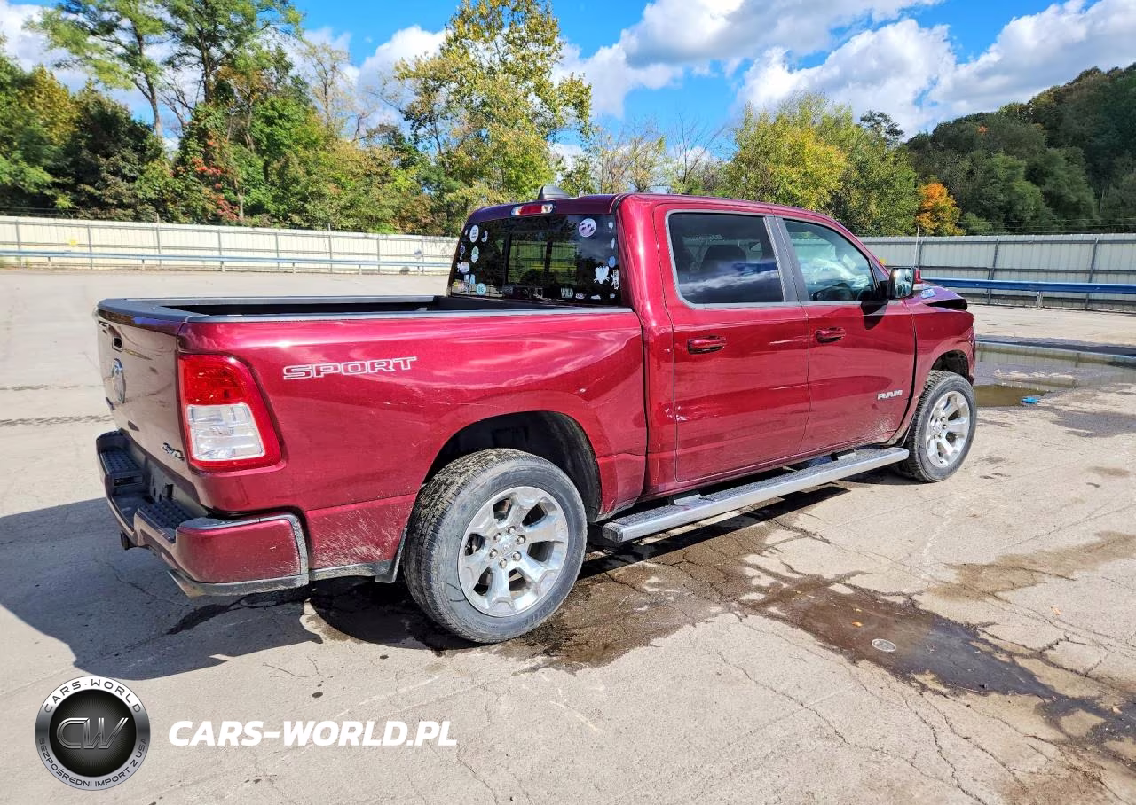 2021 Ram 1500 Big Horn-Lone Star VIN:1C6SRFFT0MN813941 - 3