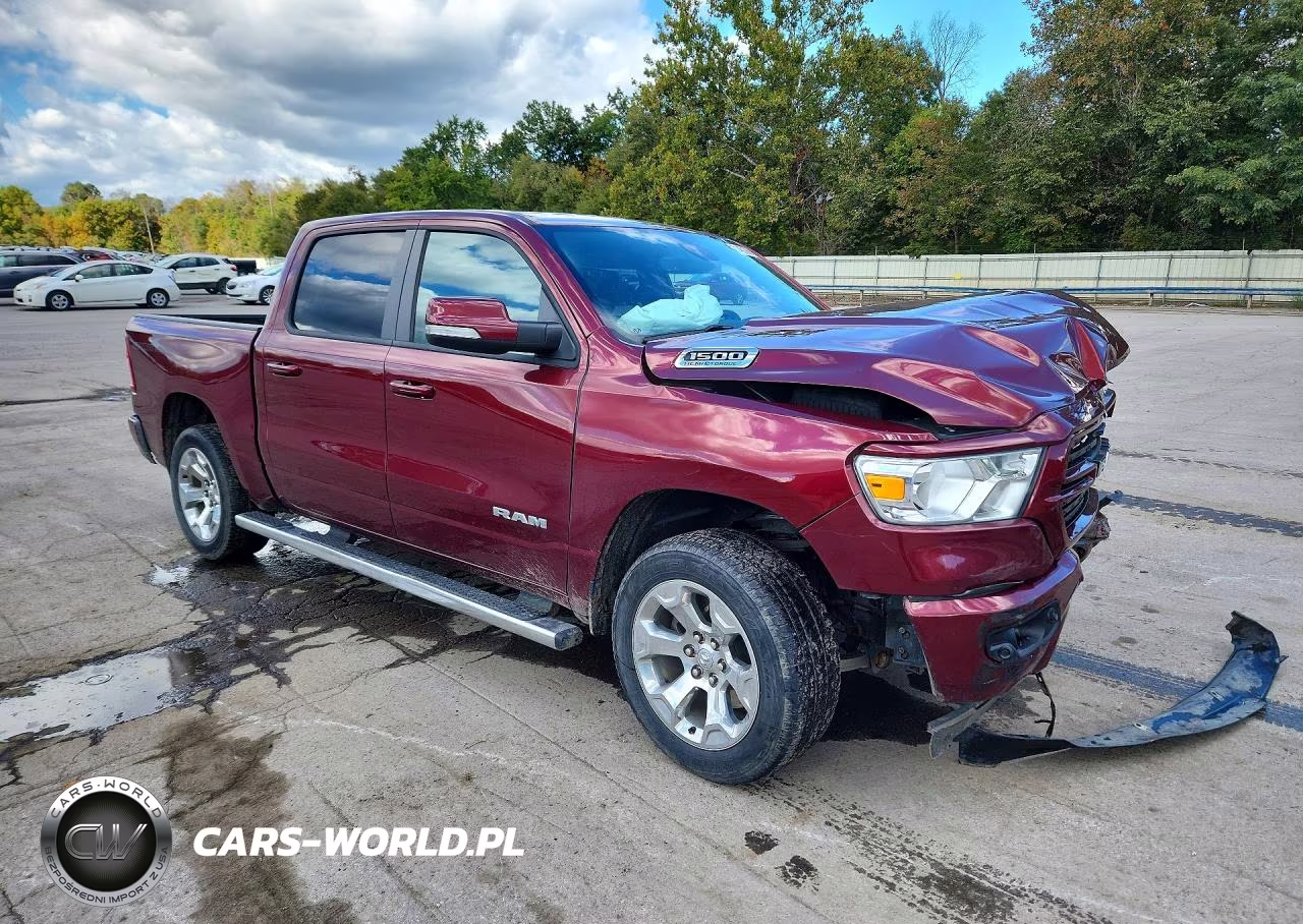 2021 Ram 1500 Big Horn-Lone Star VIN:1C6SRFFT0MN813941 - 4
