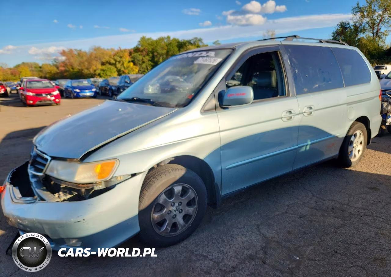 2004 Honda Odyssey Exl VIN:5FNRL18764B107793 - 1