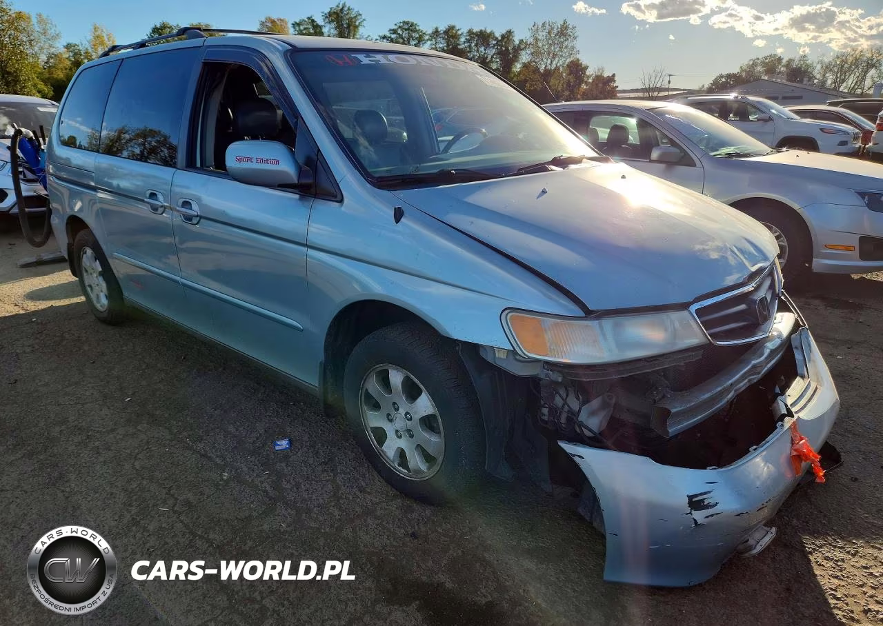 2004 Honda Odyssey Exl VIN:5FNRL18764B107793 - 4