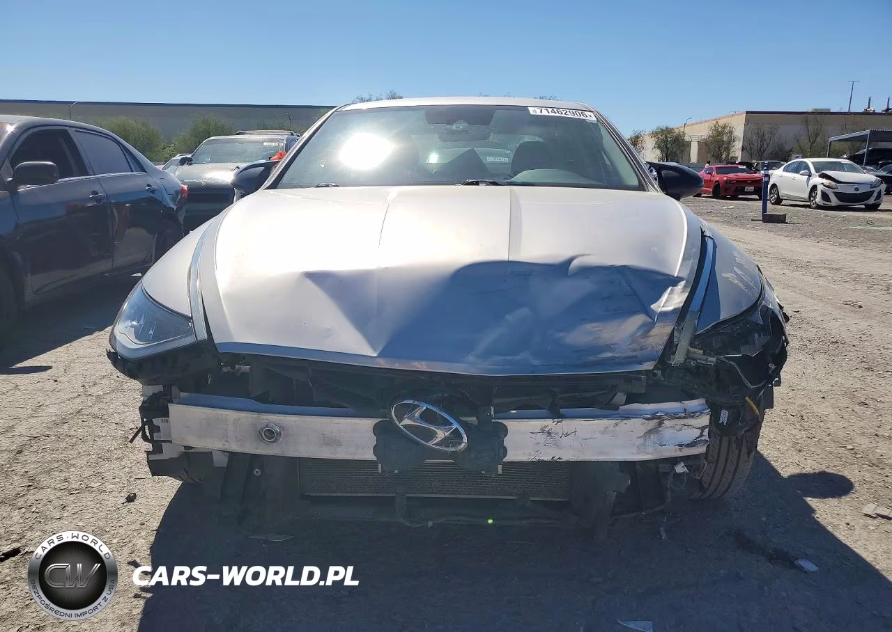 2022 Hyundai Sonata Sel VIN:KMHL64JA1NA195842 - 5