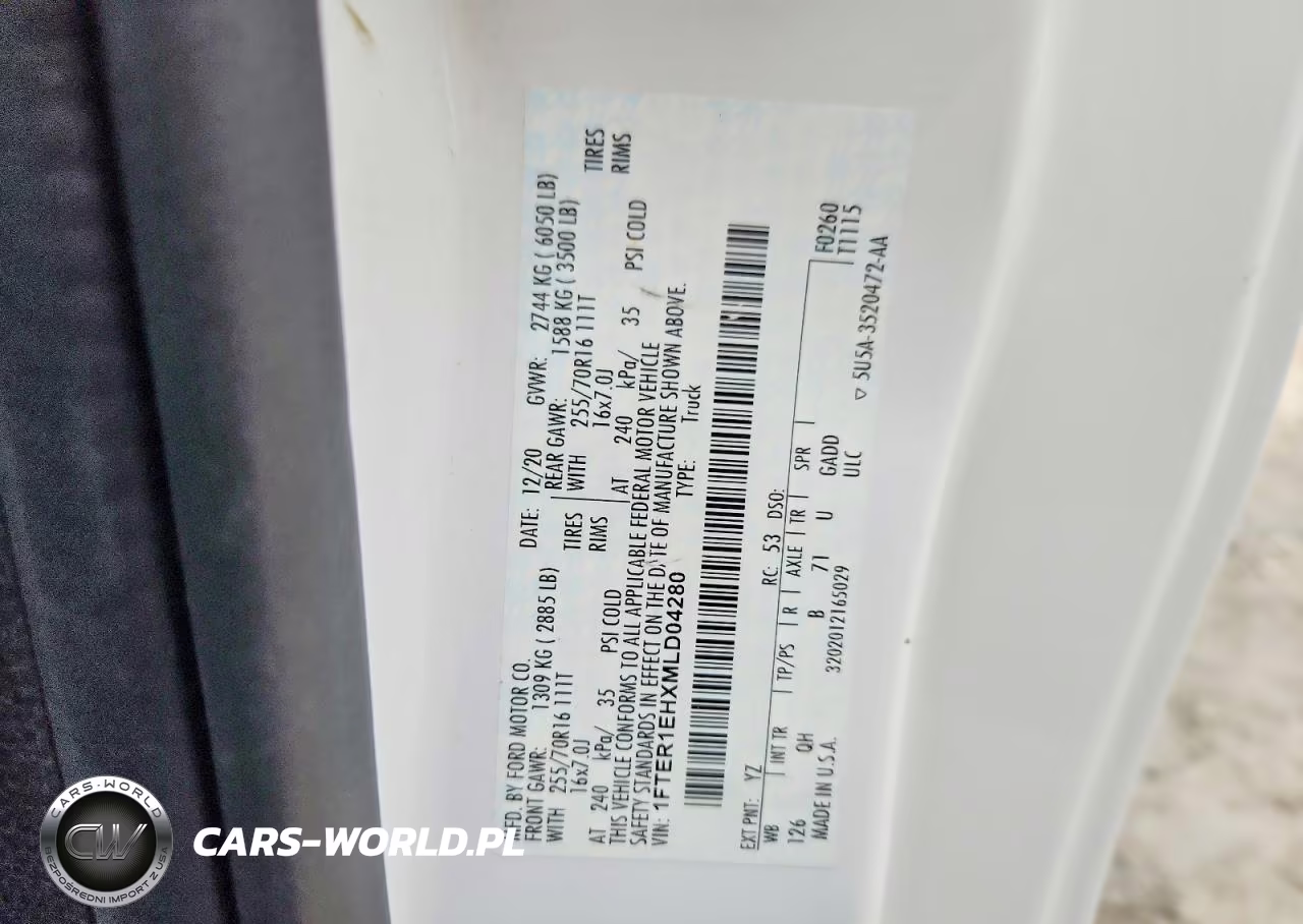 2021 Ford Ranger Xl VIN:1FTER1EHXMLD04280 - 12