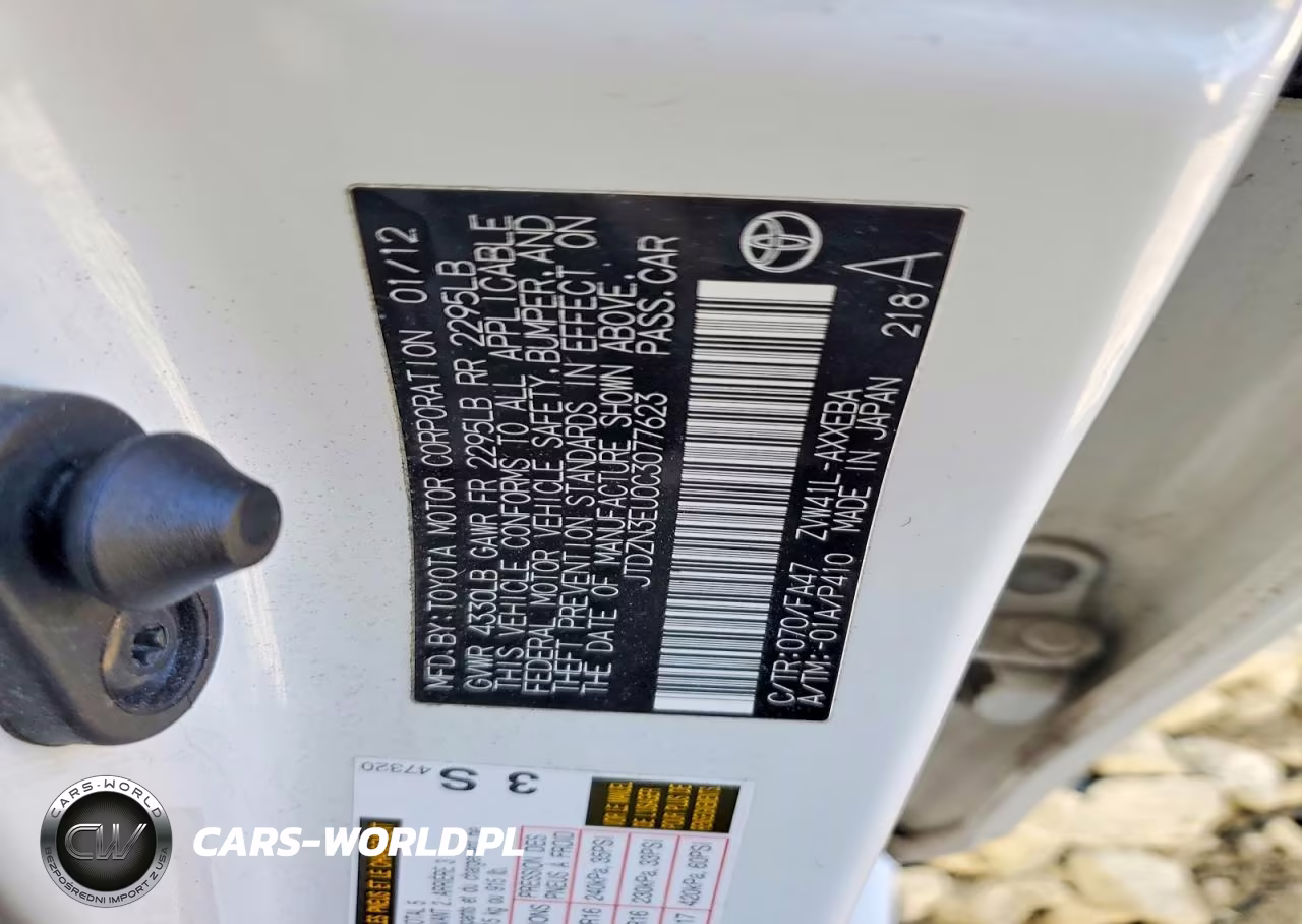 2012 Toyota Prius V Three VIN:JTDZN3EU0C3077623 - 12