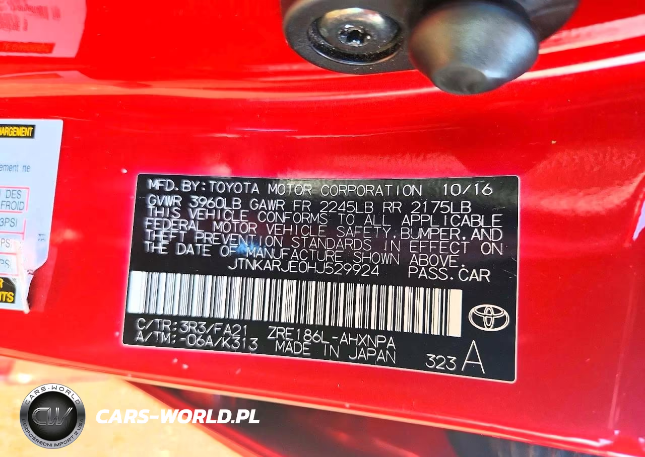 2017 Toyota Corolla Im Base VIN:JTNKARJE0HJ529924 - 12
