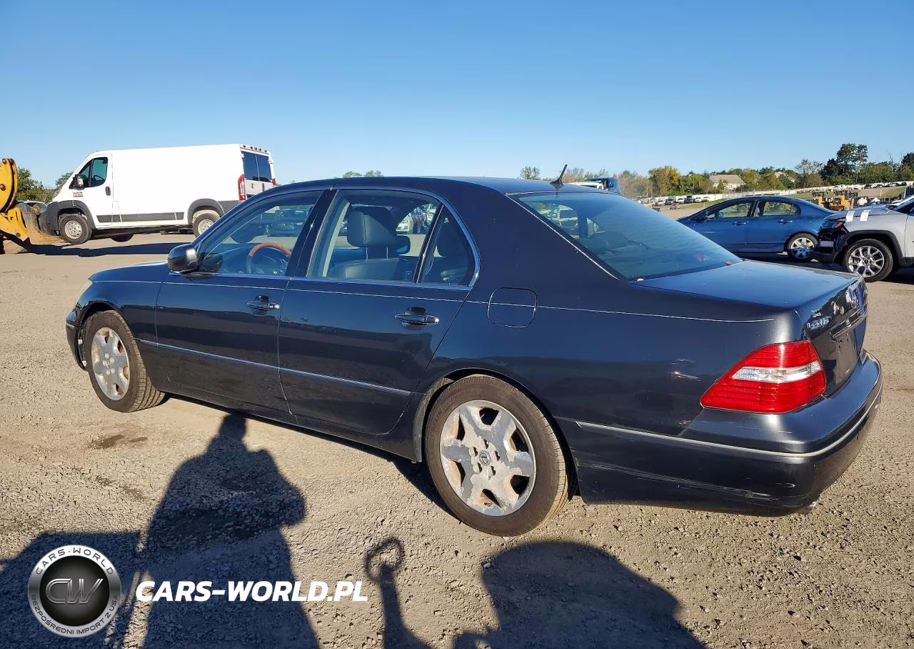 2004 Lexus Ls 430 VIN:JTHBN36F940167727 - 2