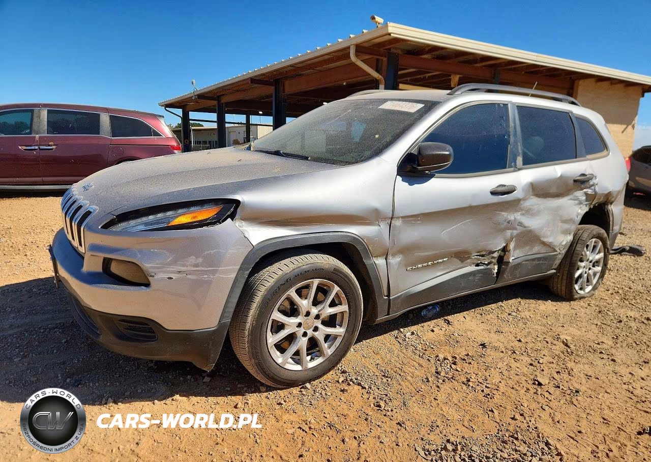 2017 Jeep Cherokee Sport VIN:1C4PJLAB1HW641292 - 1