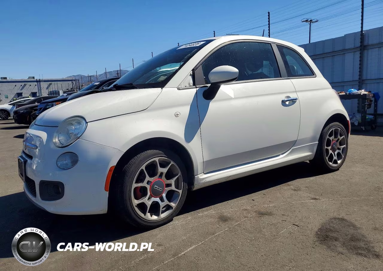2012 Fiat 500 Sport VIN:3C3CFFBR0CT313698 - 1