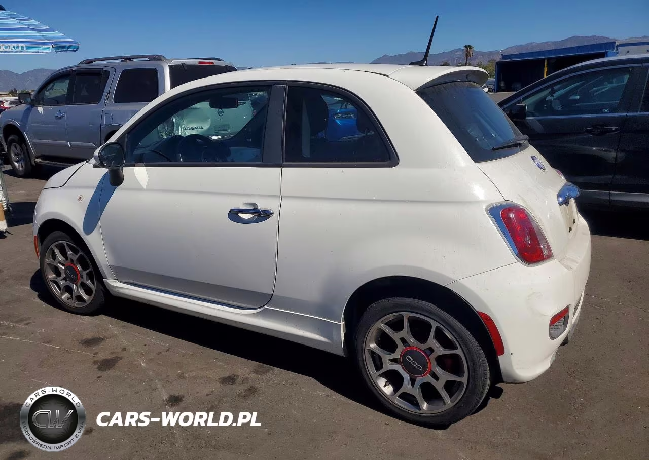2012 Fiat 500 Sport VIN:3C3CFFBR0CT313698 - 2