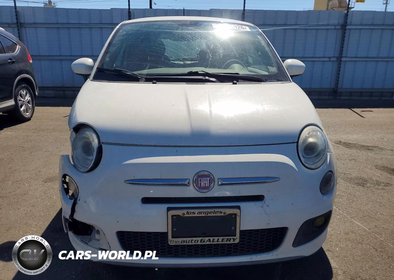 2012 Fiat 500 Sport VIN:3C3CFFBR0CT313698 - 5