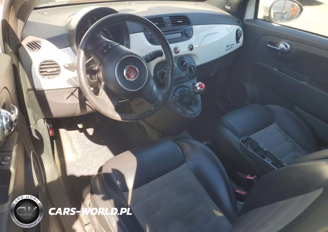 2012 Fiat 500 Sport VIN:3C3CFFBR0CT313698 - 8
