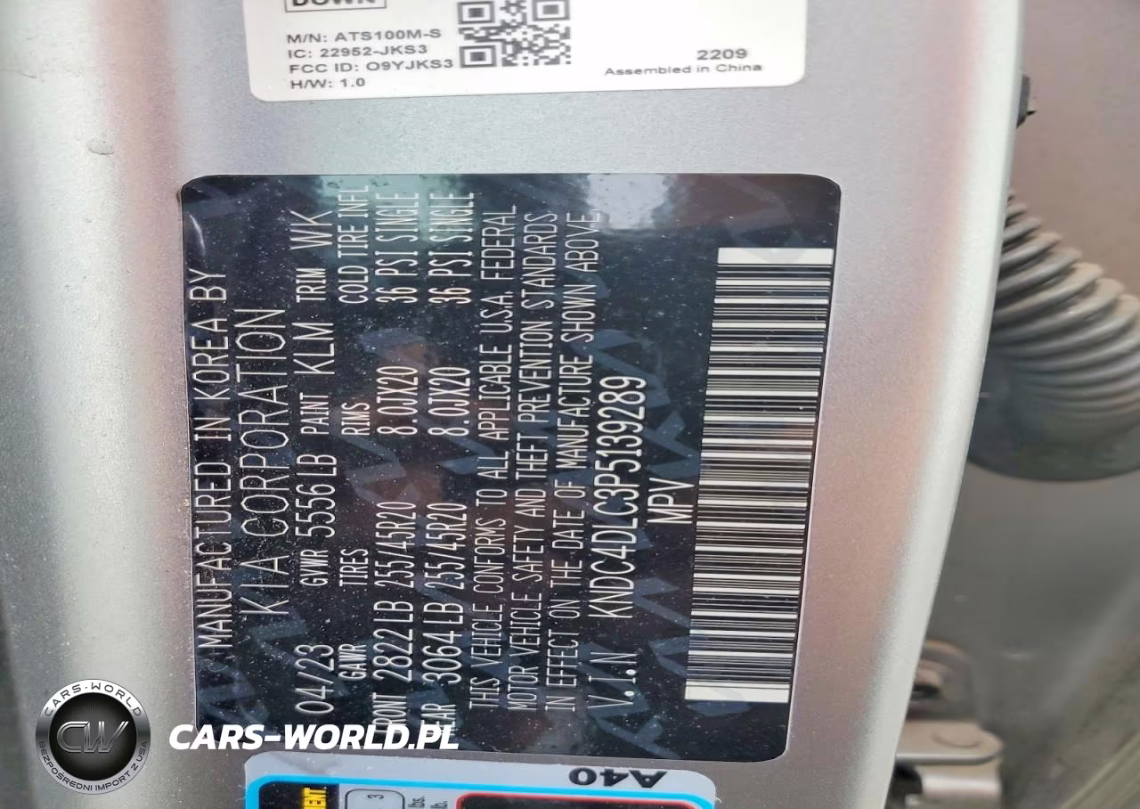 2023 Kia Ev6 Gt Line VIN:KNDC4DLC3P5139289 - 13