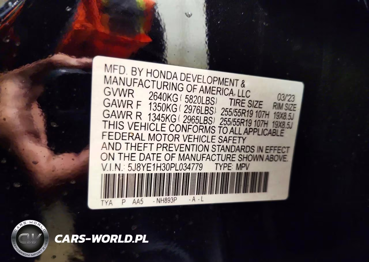 2023 Acura Mdx Standard VIN:5J8YE1H30PL034779 - 13
