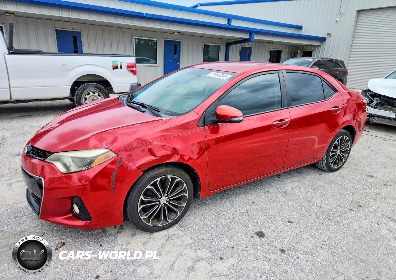 2016 Toyota Corolla S Plus VIN:2T1BURHE9GC662628 - 1