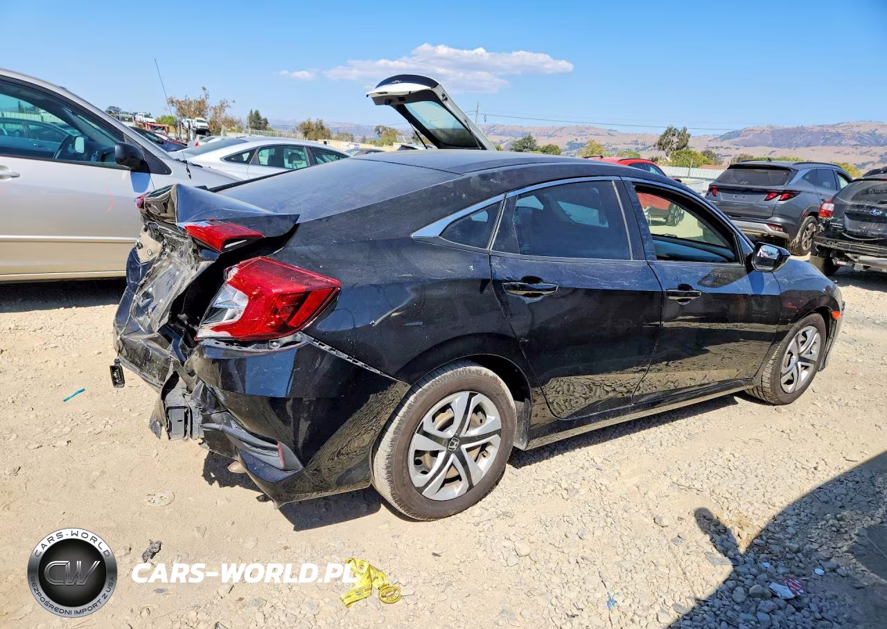 2018 Honda Civic Lx VIN:2HGFC2F54JH584367 - 3