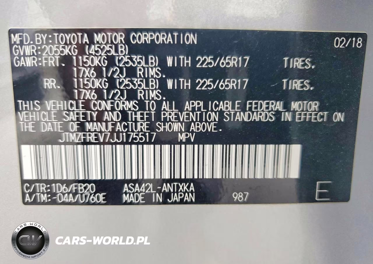 2018 Toyota Rav4 Le VIN:JTMZFREV7JJ175517 - 13