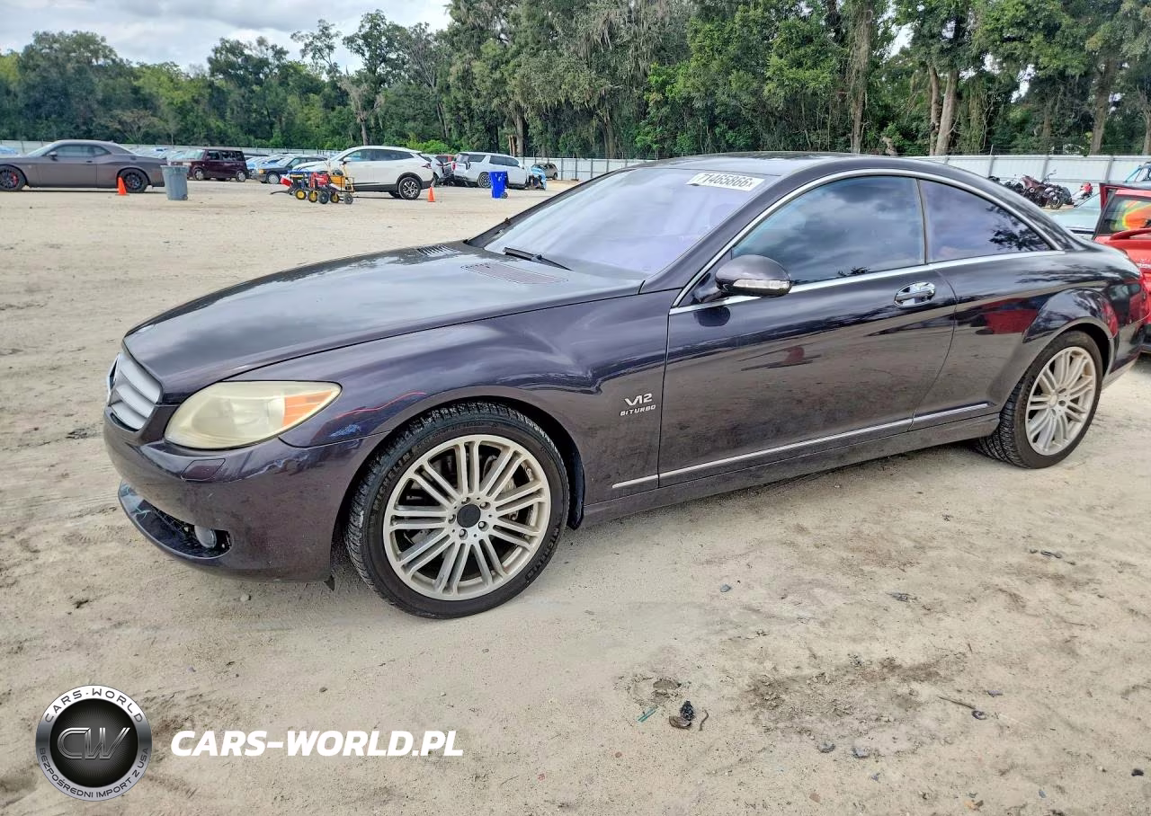 2008 Mercedes-Benz Cl 600 VIN:WDDEJ76X38A015605 - 1