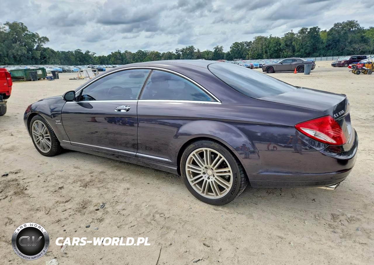 2008 Mercedes-Benz Cl 600 VIN:WDDEJ76X38A015605 - 2