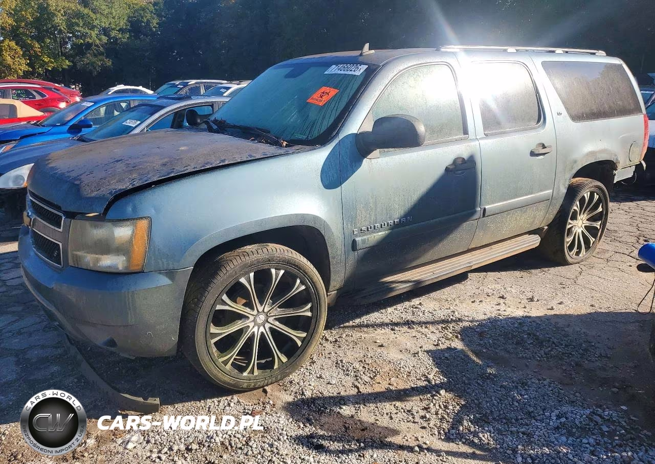 2008 Chevrolet Suburban C1500 Ls VIN:3GNFC16J88G117444 - 1