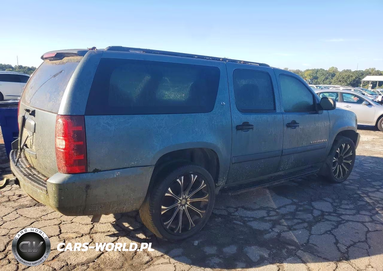 2008 Chevrolet Suburban C1500 Ls VIN:3GNFC16J88G117444 - 3