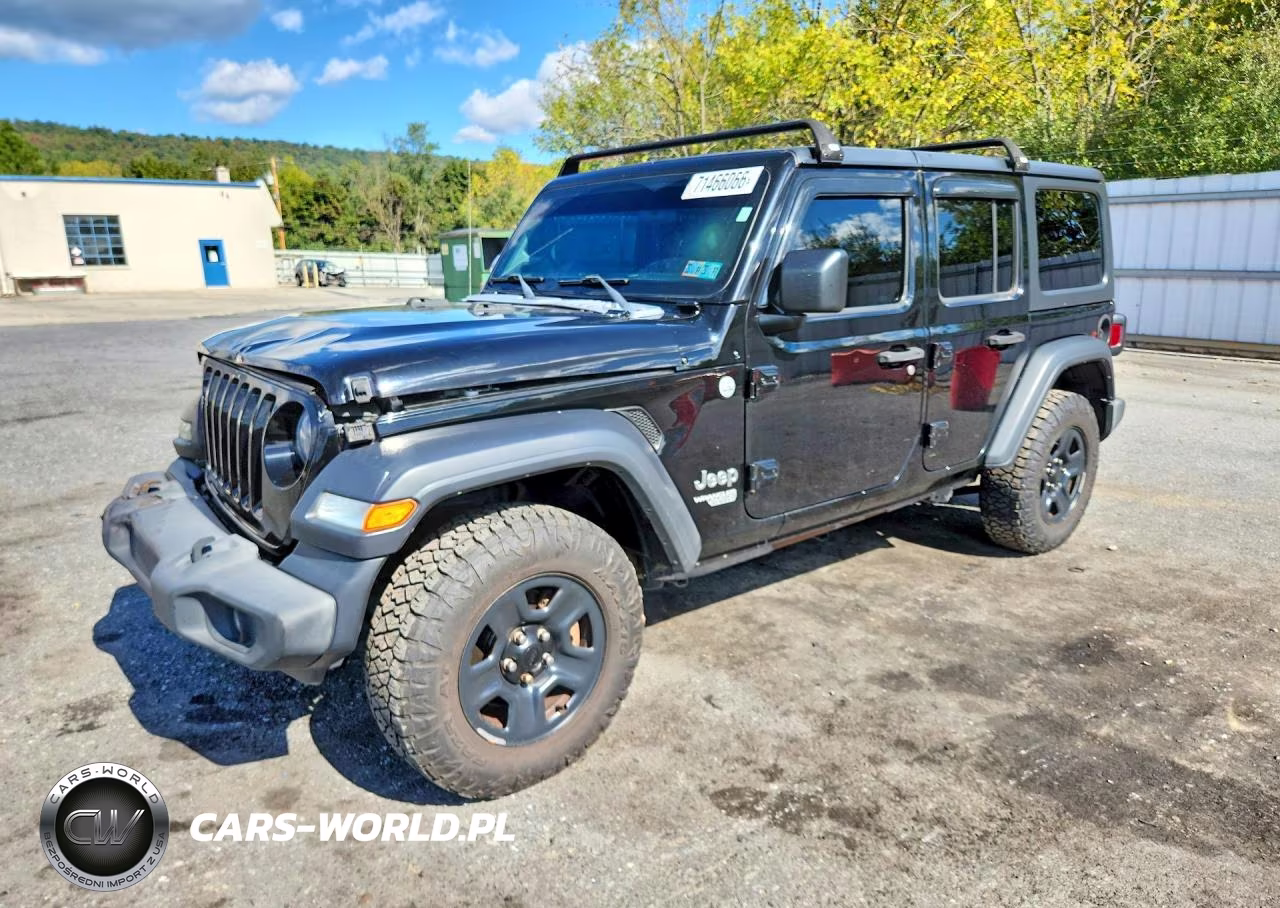 2018 Jeep Wrangler Unlimited Sport VIN:1C4HJXDG6JW187145 - 1