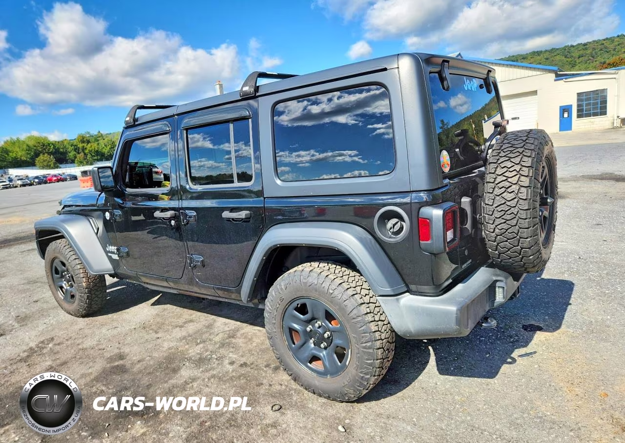 2018 Jeep Wrangler Unlimited Sport VIN:1C4HJXDG6JW187145 - 2