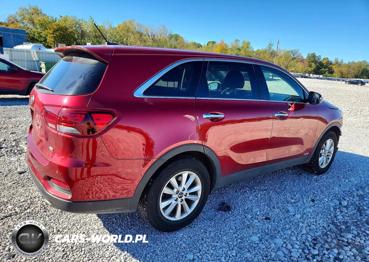 2019 Kia Sorento Lx VIN:5XYPGDA31KG557166 - 3
