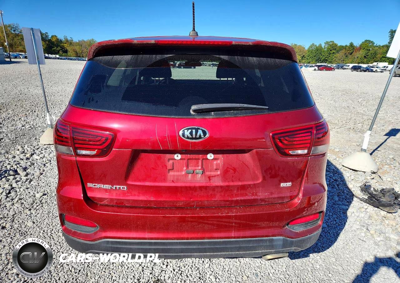 2019 Kia Sorento Lx VIN:5XYPGDA31KG557166 - 6