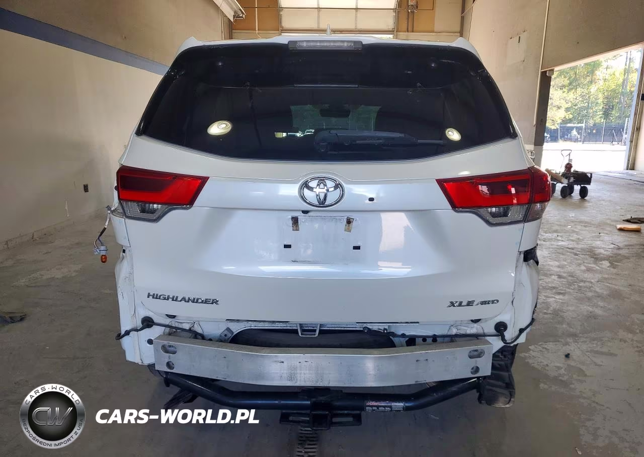 2019 Toyota Highlander Xle VIN:5TDJZRFH6KS619231 - 6