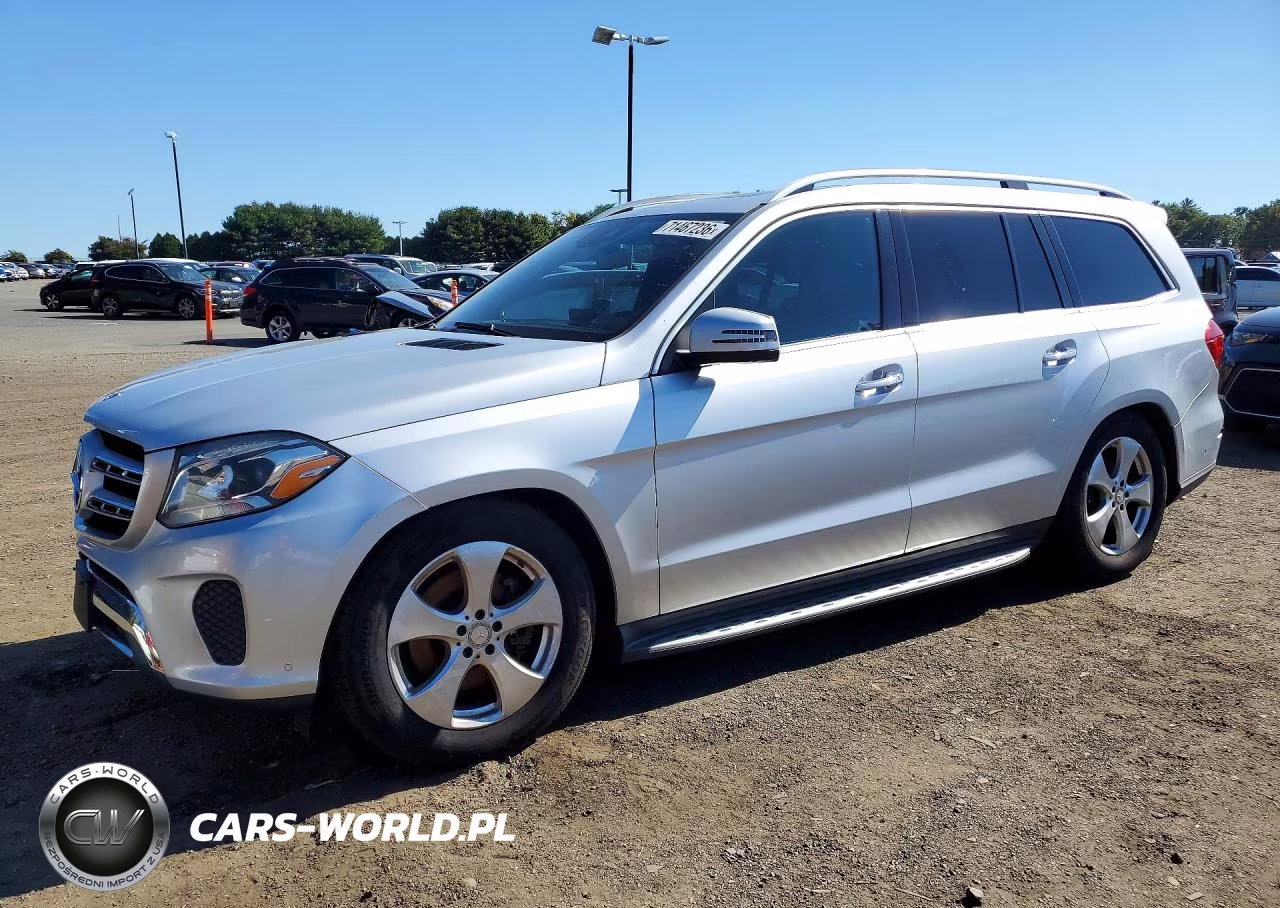 2017 Mercedes-Benz Gls 450 4Matic VIN:4JGDF6EE3HA786577 - 1