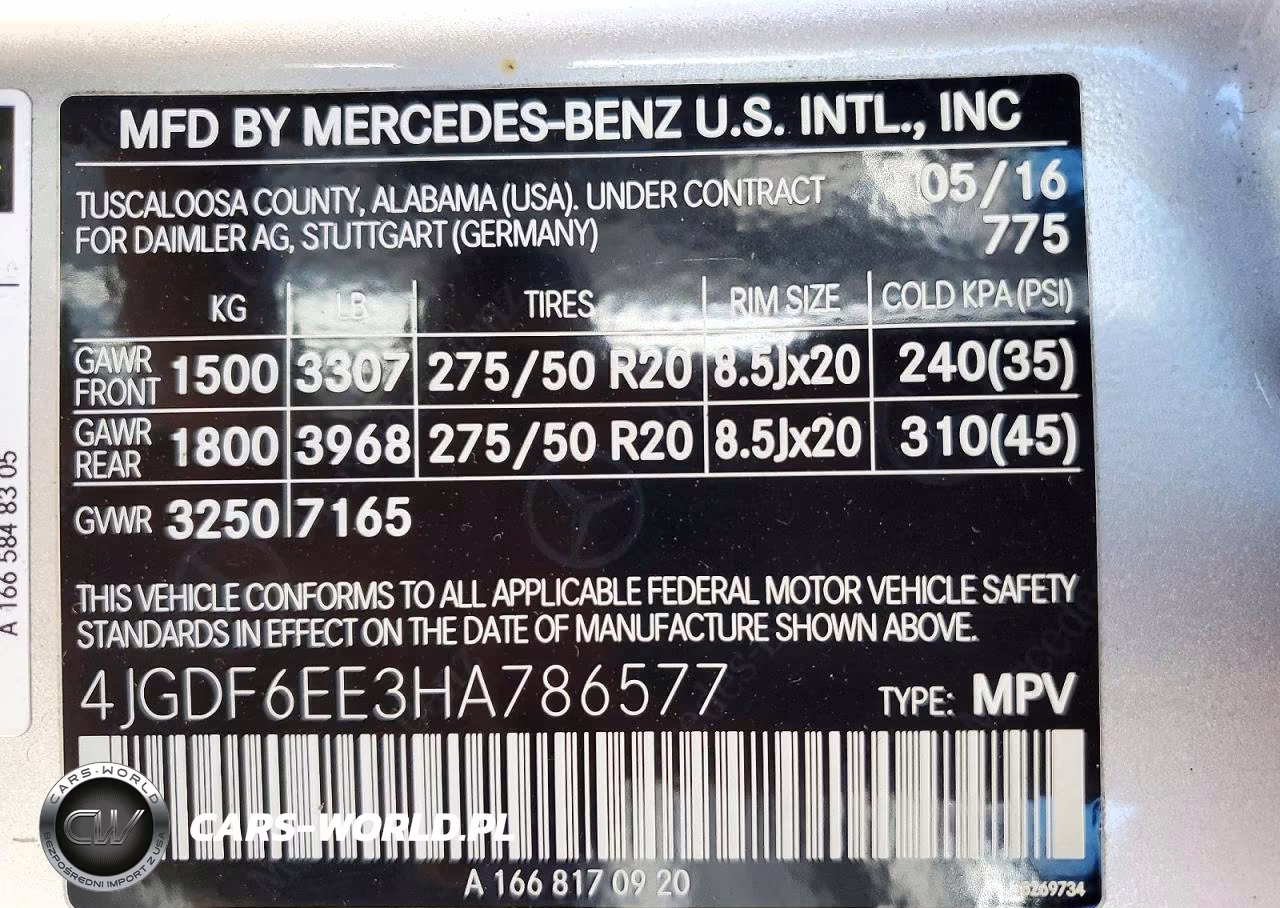2017 Mercedes-Benz Gls 450 4Matic VIN:4JGDF6EE3HA786577 - 13