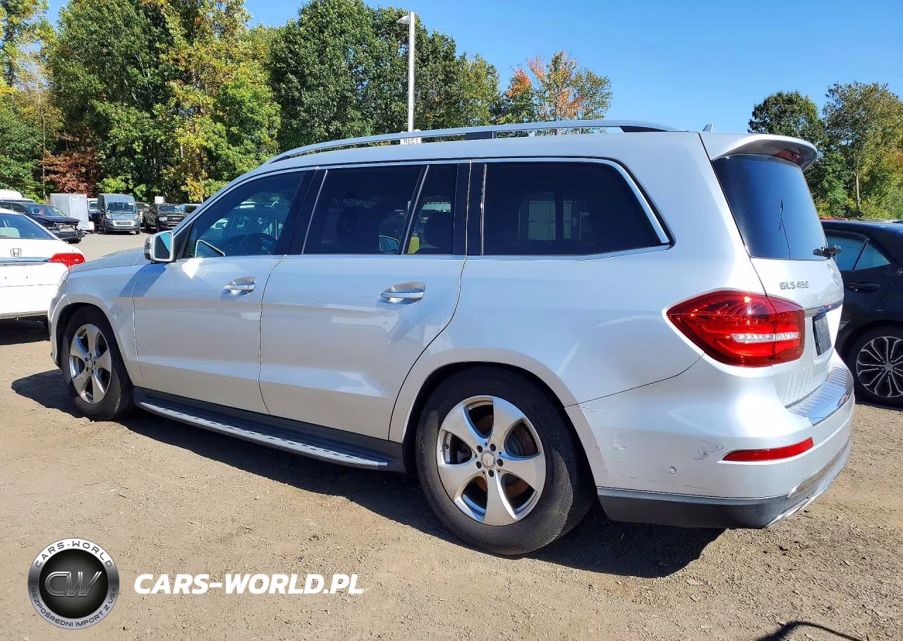 2017 Mercedes-Benz Gls 450 4Matic VIN:4JGDF6EE3HA786577 - 2