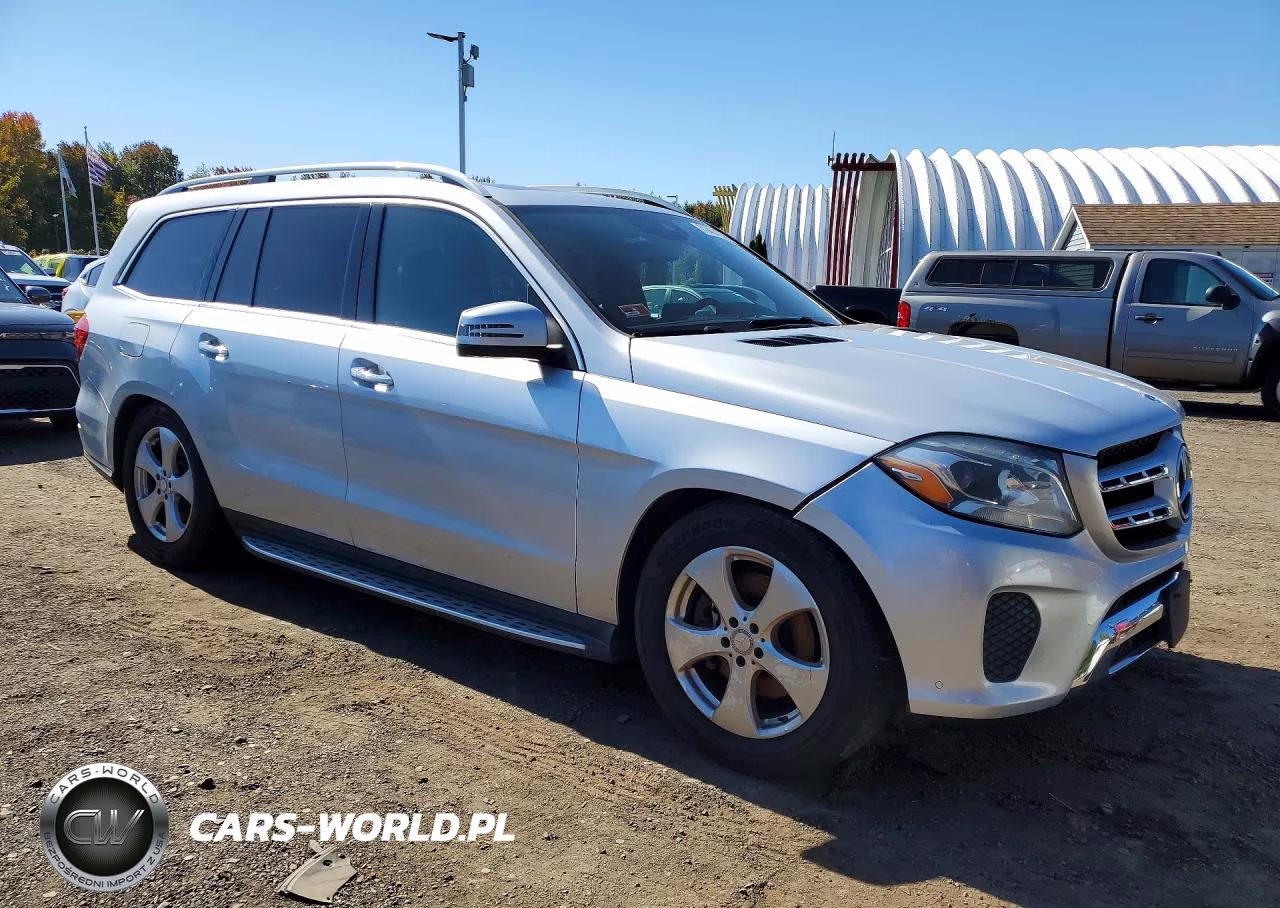 2017 Mercedes-Benz Gls 450 4Matic VIN:4JGDF6EE3HA786577 - 4