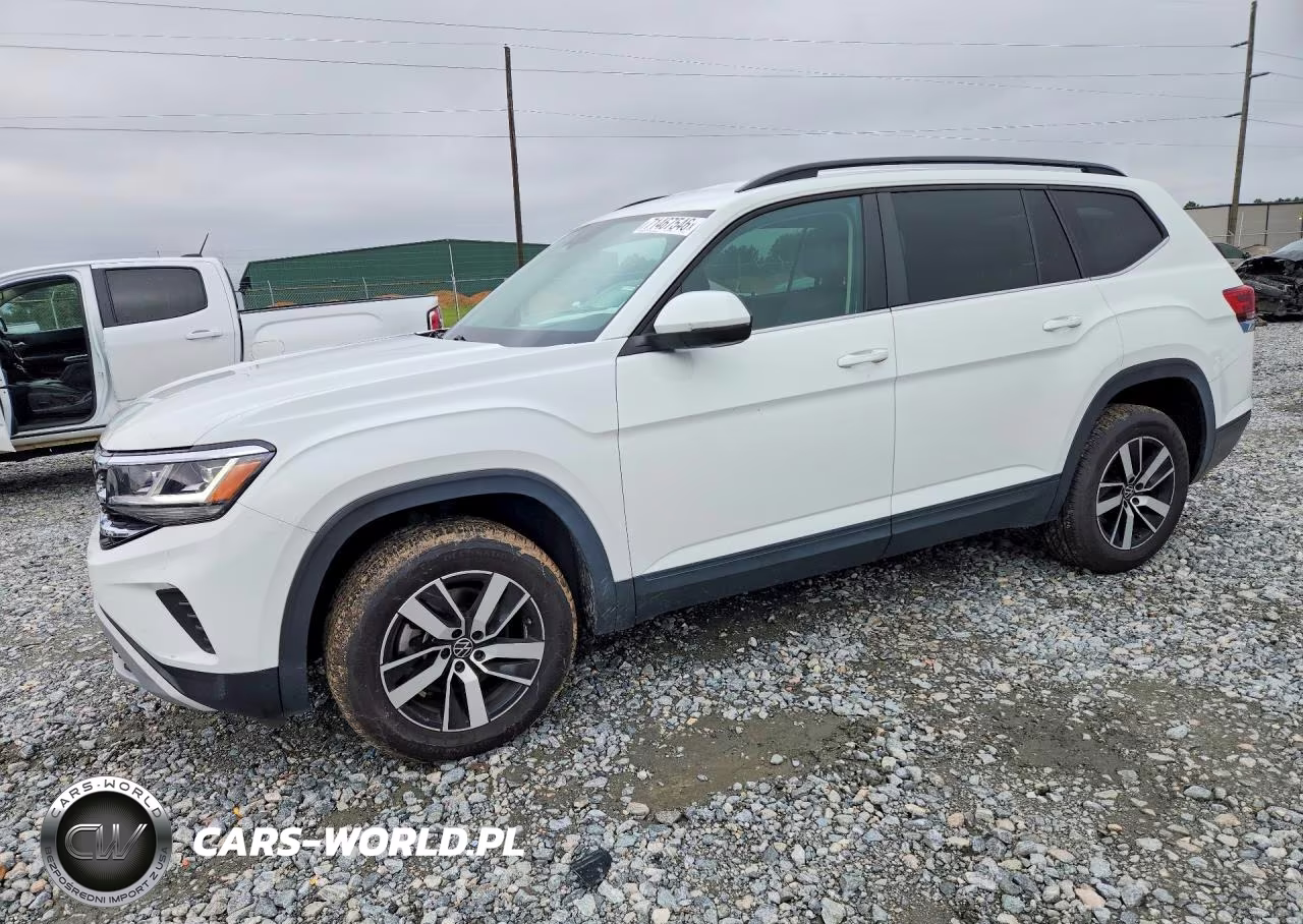 2022 Volkswagen Atlas Se VIN:1V2DP2CA1NC501562 - 1