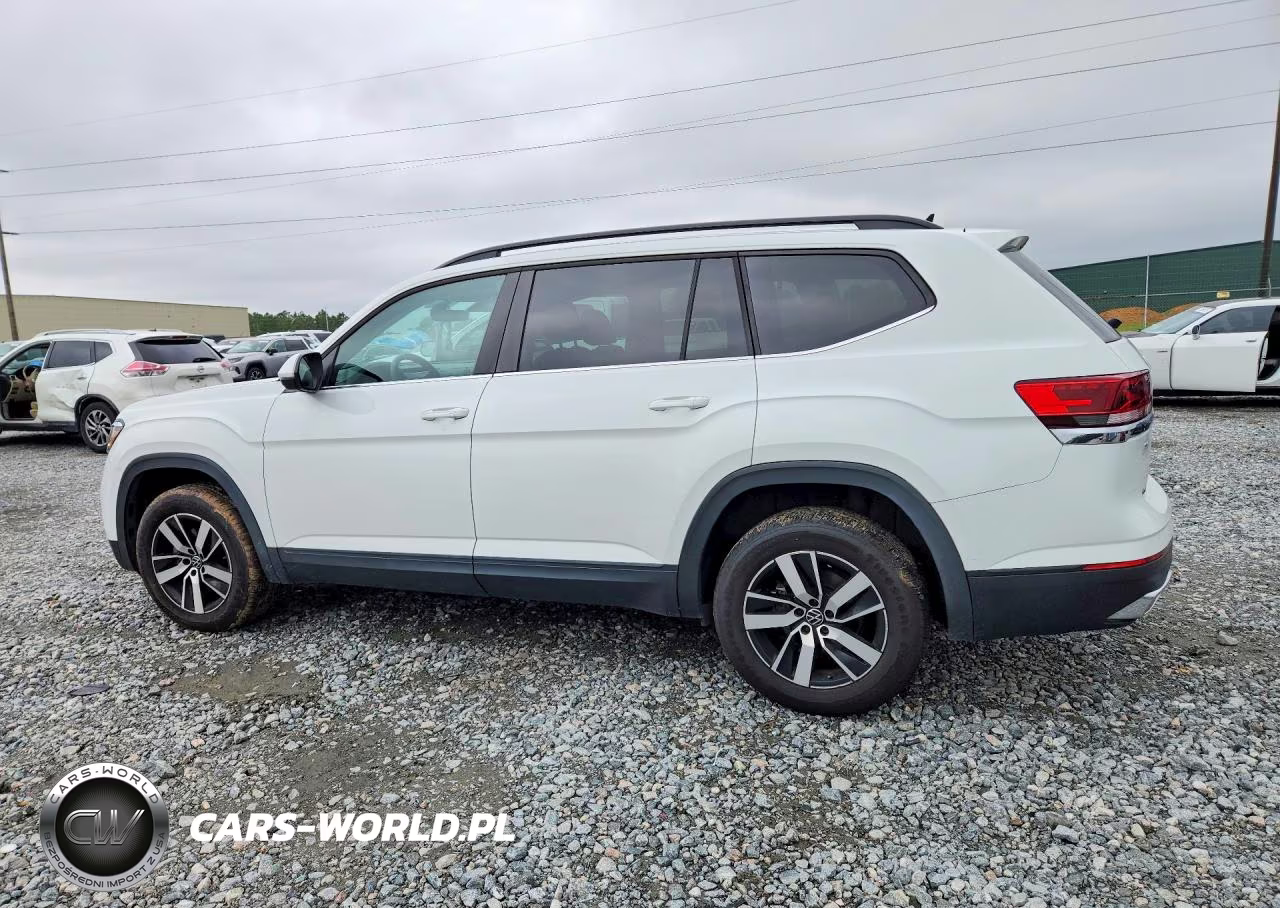 2022 Volkswagen Atlas Se VIN:1V2DP2CA1NC501562 - 2
